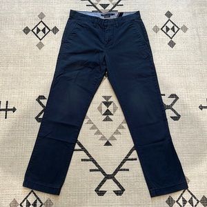 Tommy Hilfiger Navy Chinos